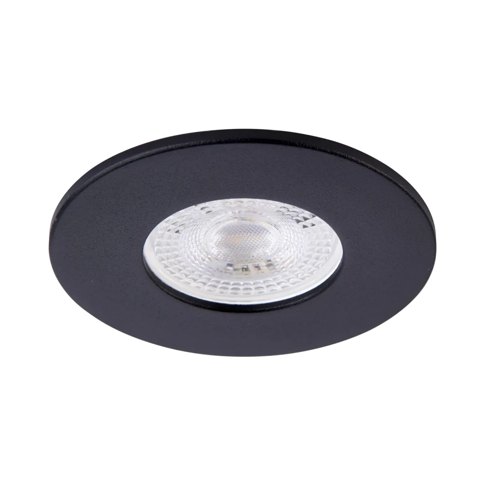 Saxby ShieldONE 65 Fixed Black Bezel 4 Black Fixed Bezel for Saxby ShieldONE 65 GU10 Downlight
