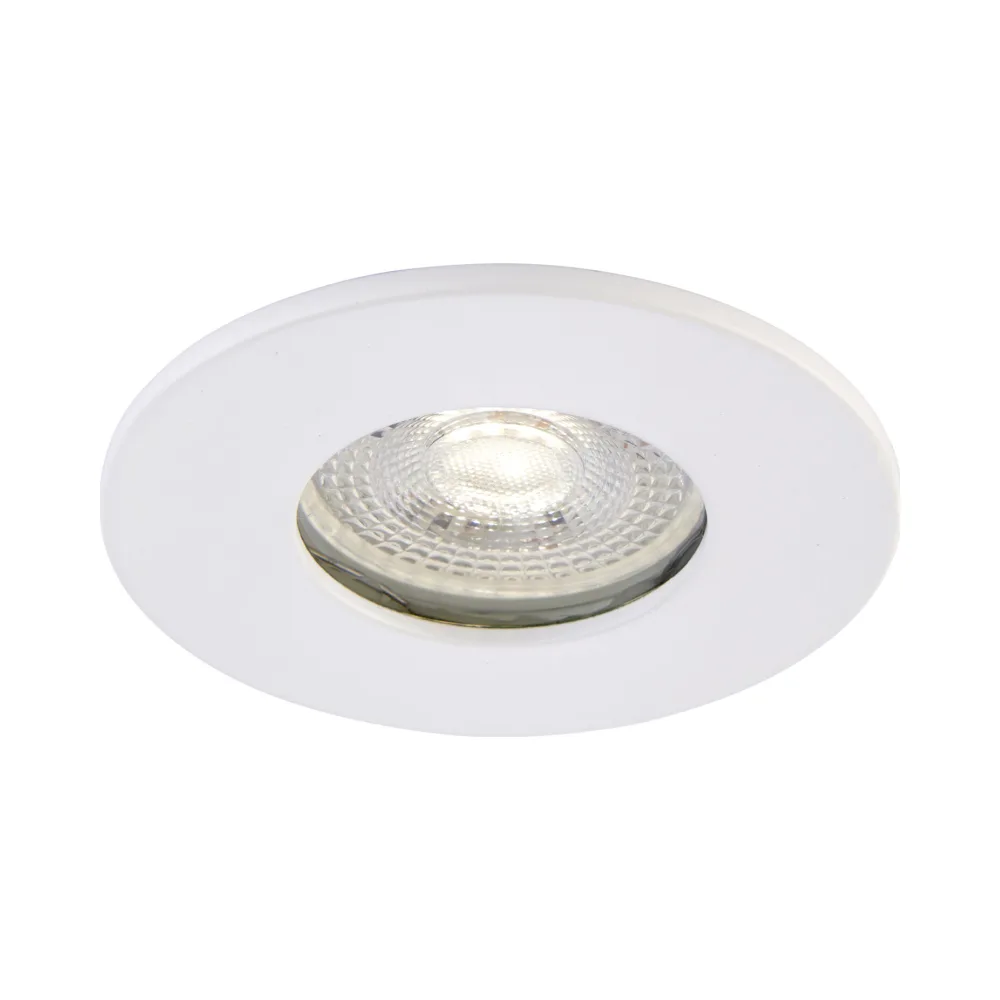 Saxby ShieldONE 65 IP65 White Bezel 3 White IP65 Bezel for Saxby ShieldONE 65 GU10 Downlight