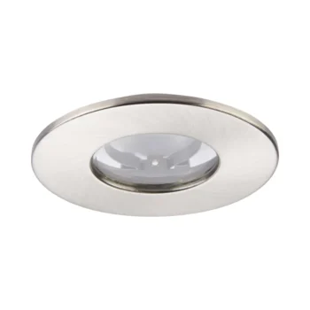 Satin IP65 Bezel for Saxby ShieldONE 65 GU10 Downlight
