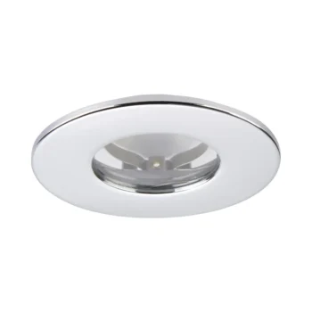 Chrome IP65 Bezel for Saxby ShieldONE 65 GU10 Downlight