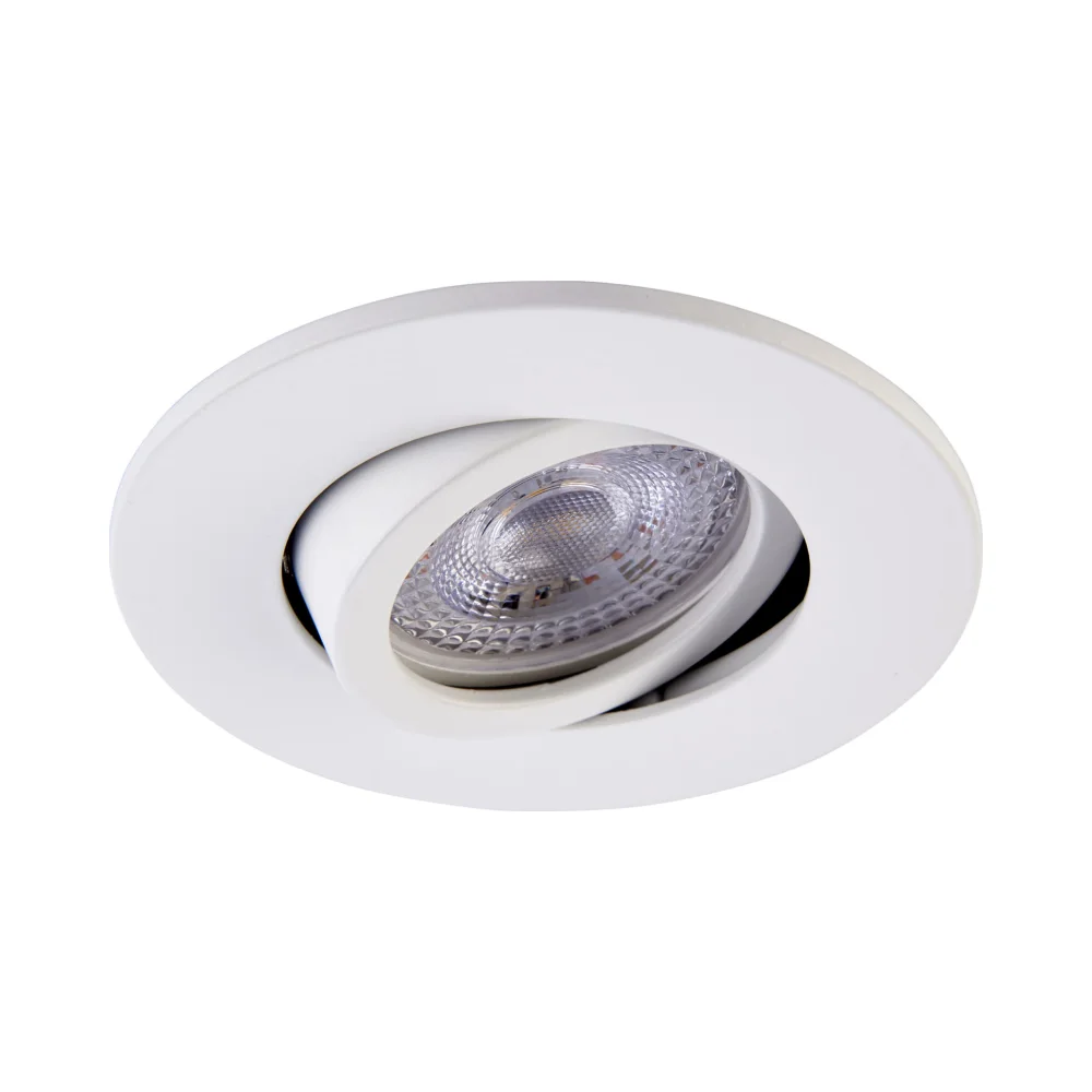 Saxby ShieldONE 75 Tilt White Bezel 2 White Tilt Bezel for Saxby ShieldONE 75 GU10 Downlight