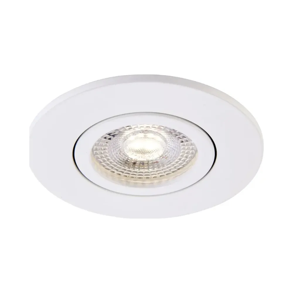 Saxby ShieldONE 75 Tilt White Bezel 6 White Tilt Bezel for Saxby ShieldONE 75 GU10 Downlight 3