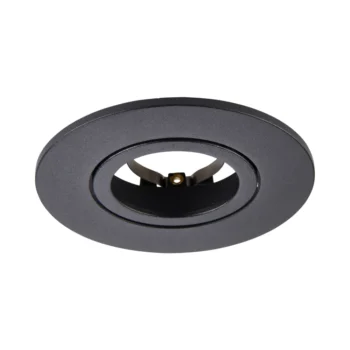 Black Tilt Bezel for Saxby ShieldONE 75 GU10 Downlight