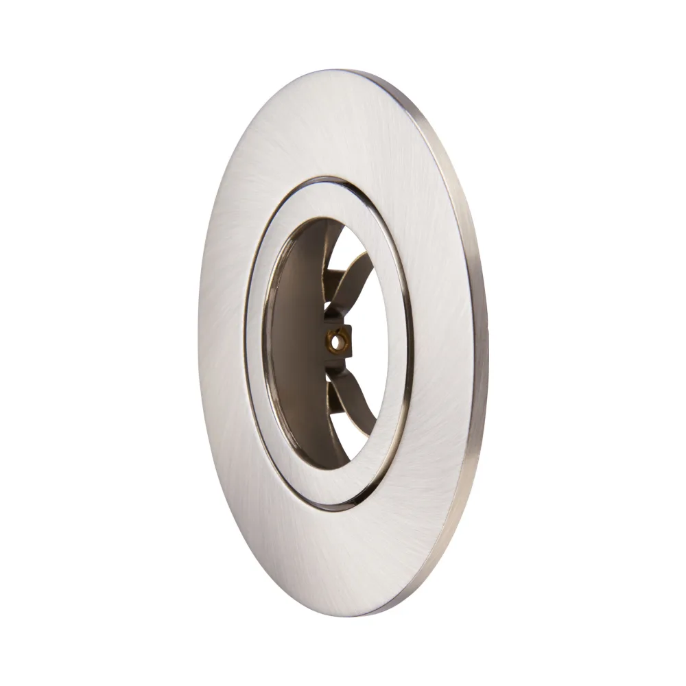 Saxby ShieldONE 75 Tilt Satin Nickel Bezel 6 Satin Nickel Tilt Bezel for Saxby ShieldONE 75 GU10 Downlight