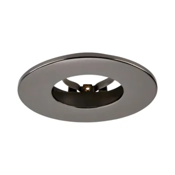 Black Nickel Fixed Bezel for Saxby ShieldONE 65 GU10 Downlight