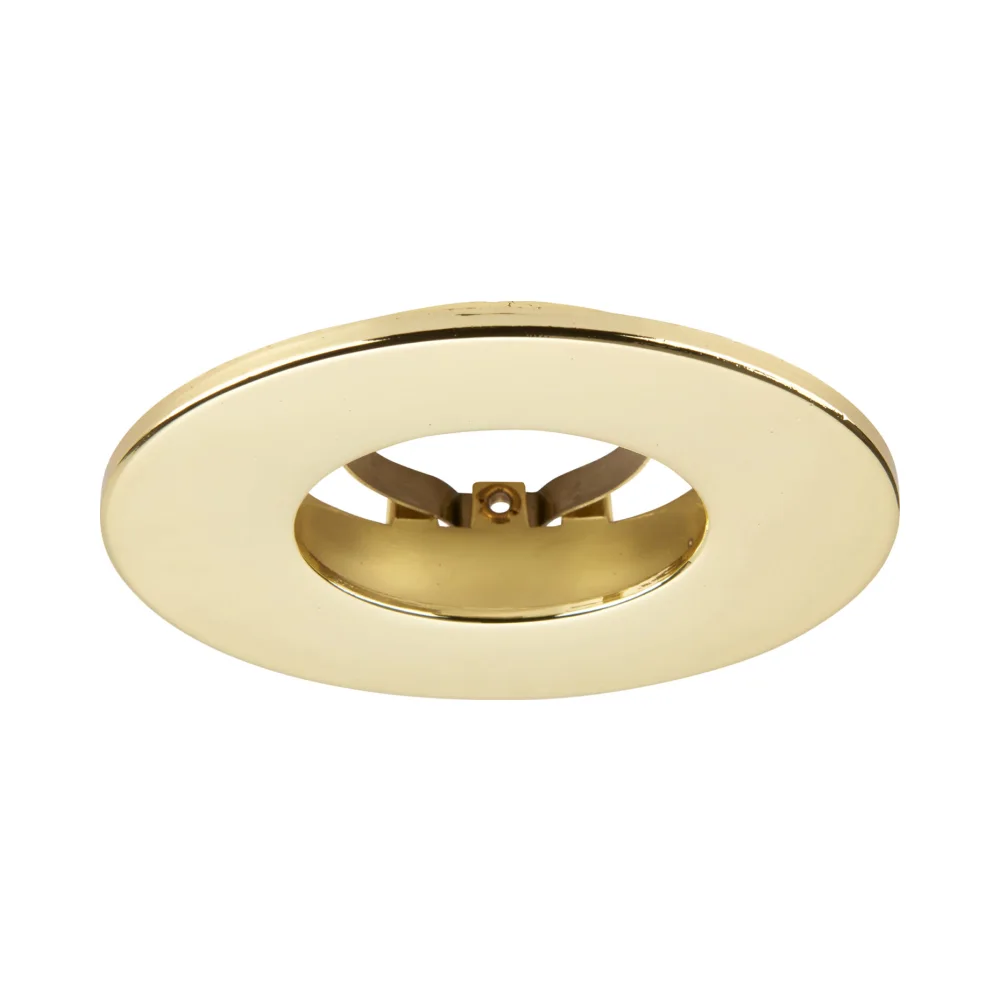 Saxby ShieldONE 65 Fixed Brass Bezel 1 Brass Fixed Bezel for Saxby ShieldONE 65 GU10 Downlight