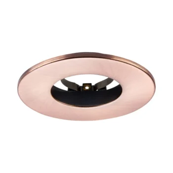 Copper Fixed Bezel for Saxby ShieldONE 65 GU10 Downlight