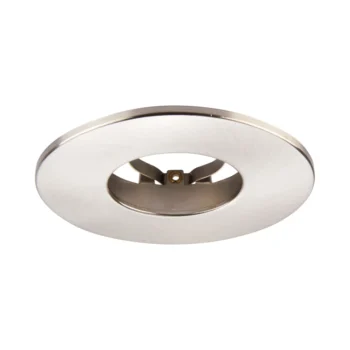 Satin Nickle Fixed Bezel for Saxby ShieldONE 75 GU10 Downlight