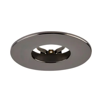 Black Nickle Fixed Bezel for Saxby ShieldONE 75 GU10 Downlight