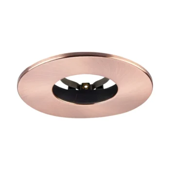 Copper Fixed Bezel for Saxby ShieldONE 75 GU10 Downlight