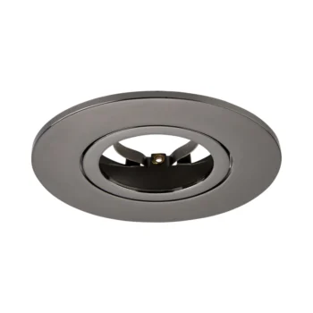 Black Nickel Tilt Bezel for Saxby ShieldONE 75 GU10 Downlight