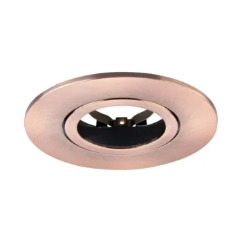 Copper Tilt Bezel for Saxby ShieldONE 75 GU10 Downlight