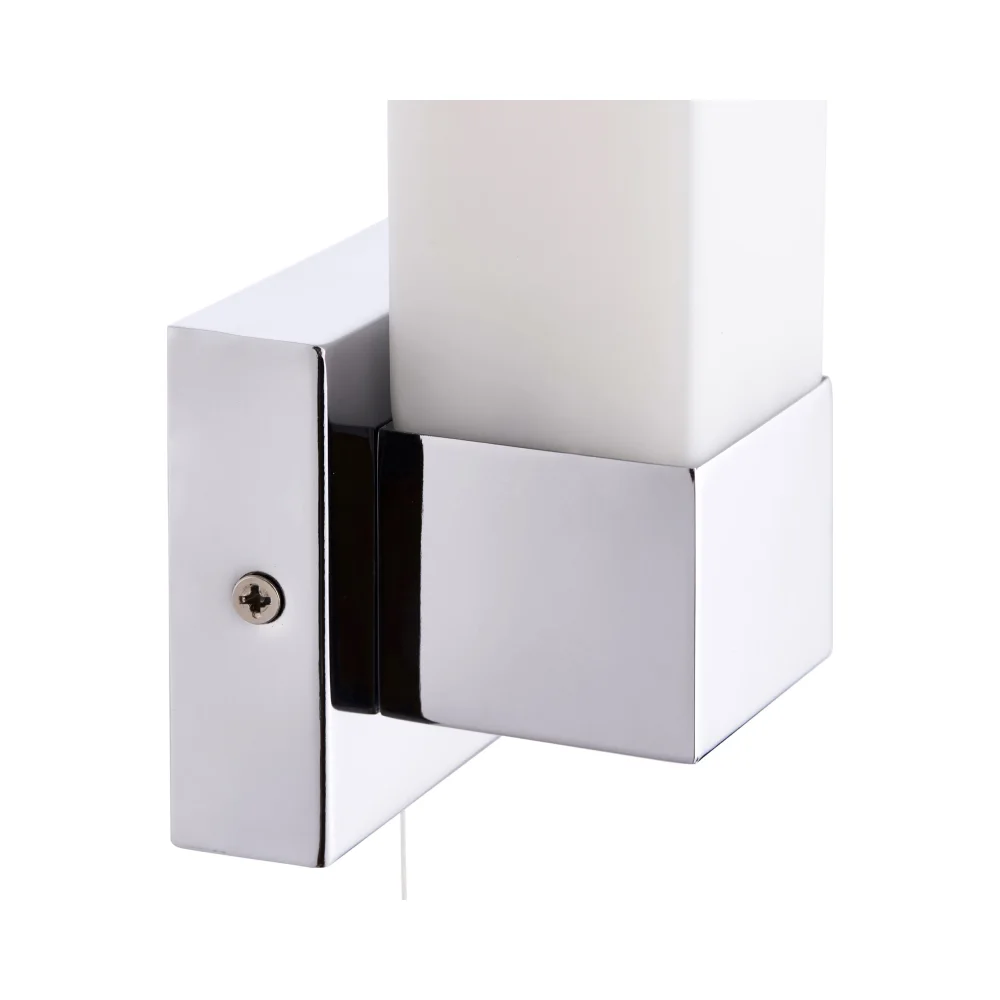 Saxby Square 1lt wall IP44 40W 4 Saxby 39627 Saxby Square 1lt wall IP44 40W 4