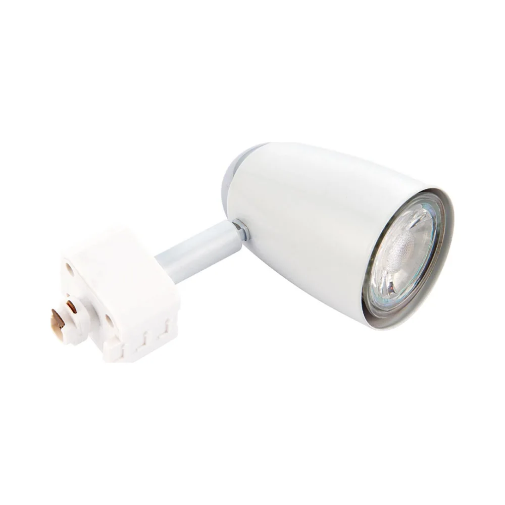 Saxby Monte GU10 Track Head 6W - White 2 Saxby 42315 Saxby Monte GU10 Track Head 6W - White 2