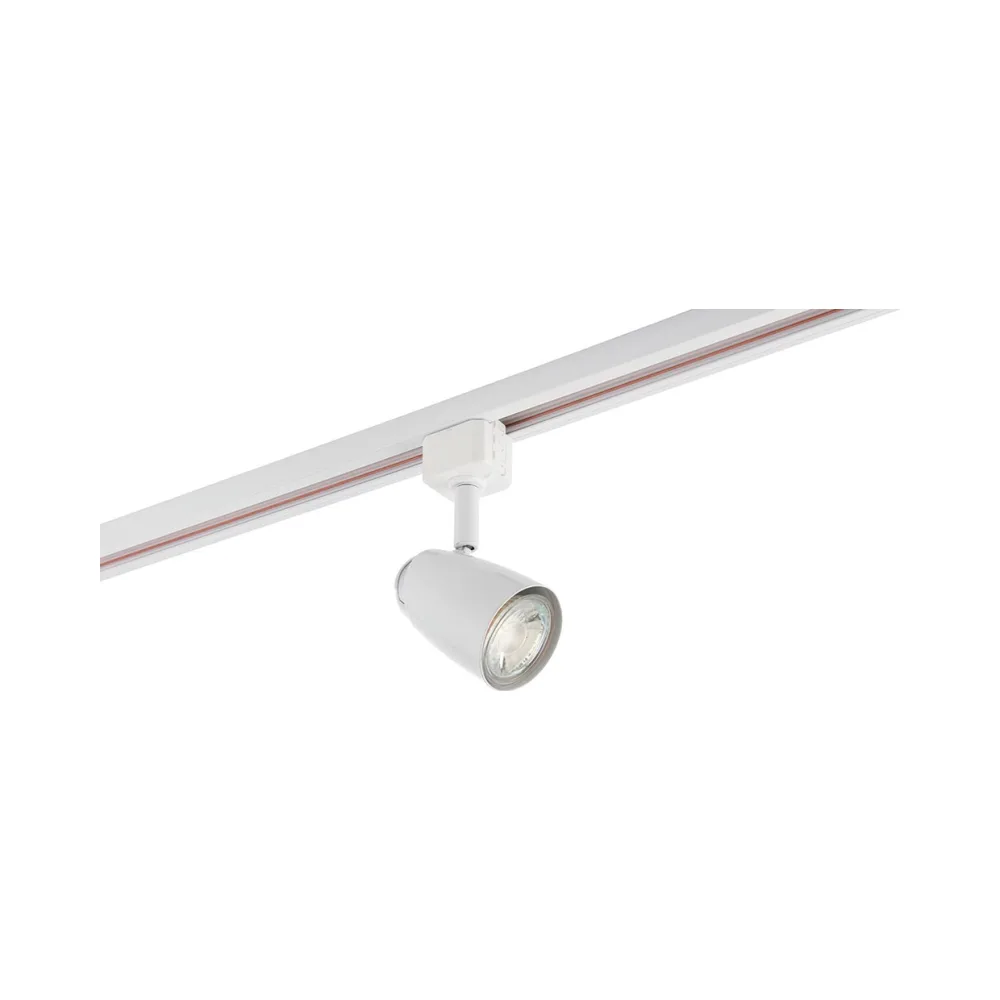 Saxby Monte GU10 Track Head 6W - White 6 Saxby 42315 Saxby Monte GU10 Track Head 6W - White 6