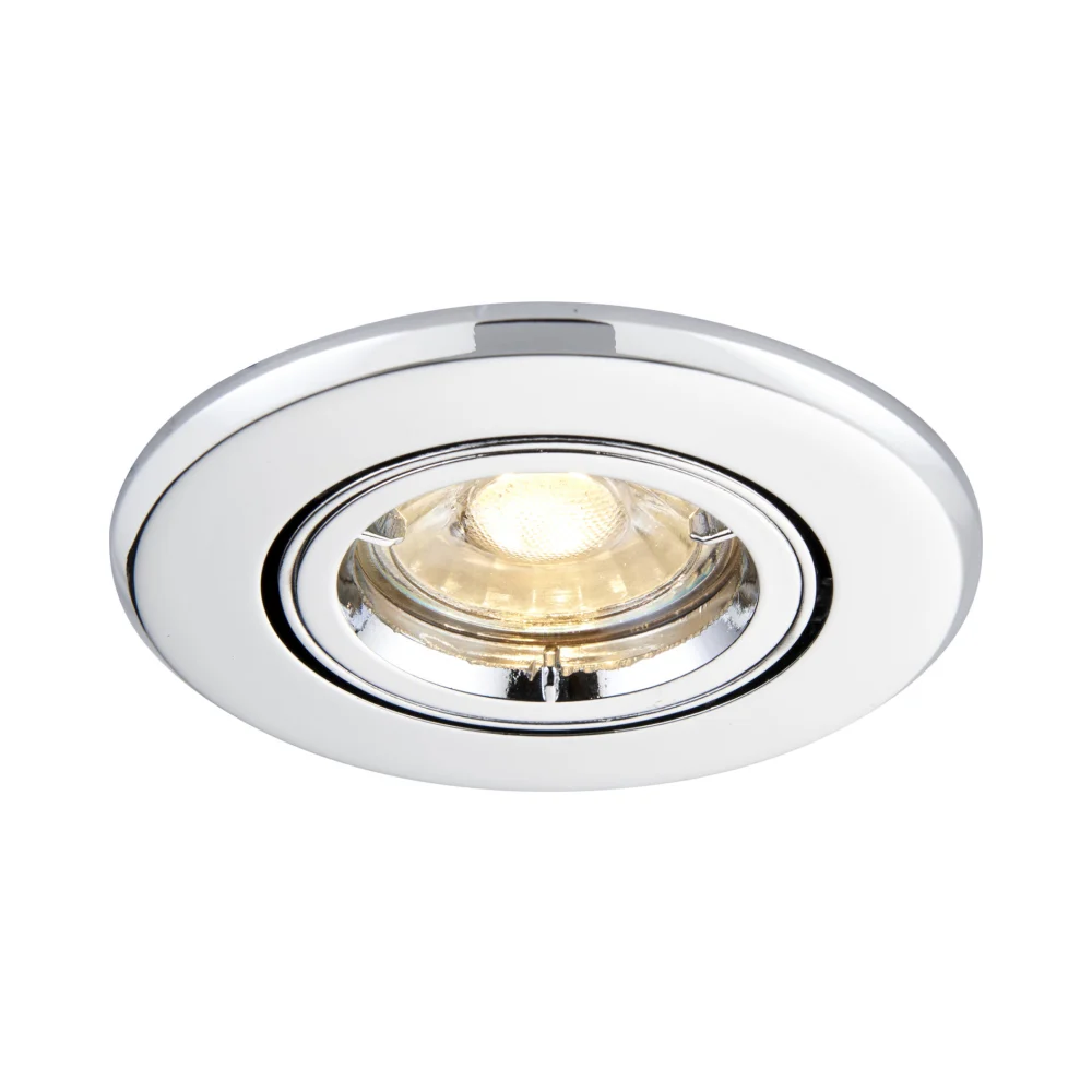 Saxby ShieldPLUS Tilt GU10 Chrome 9 Saxby 50682 Saxby ShieldPLUS Tilt GU10 Chrome 9