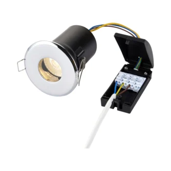 Saxby 50686 Saxby ShieldPLUS IP65 GU10 Chrome 1