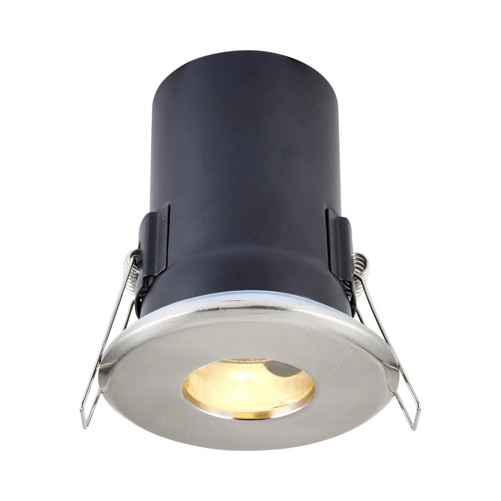 Saxby ShieldPLUS IP65 GU10 Satin Nickel 2 Saxby 50688 Saxby ShieldPLUS IP65 GU10 Satin Nickel 2