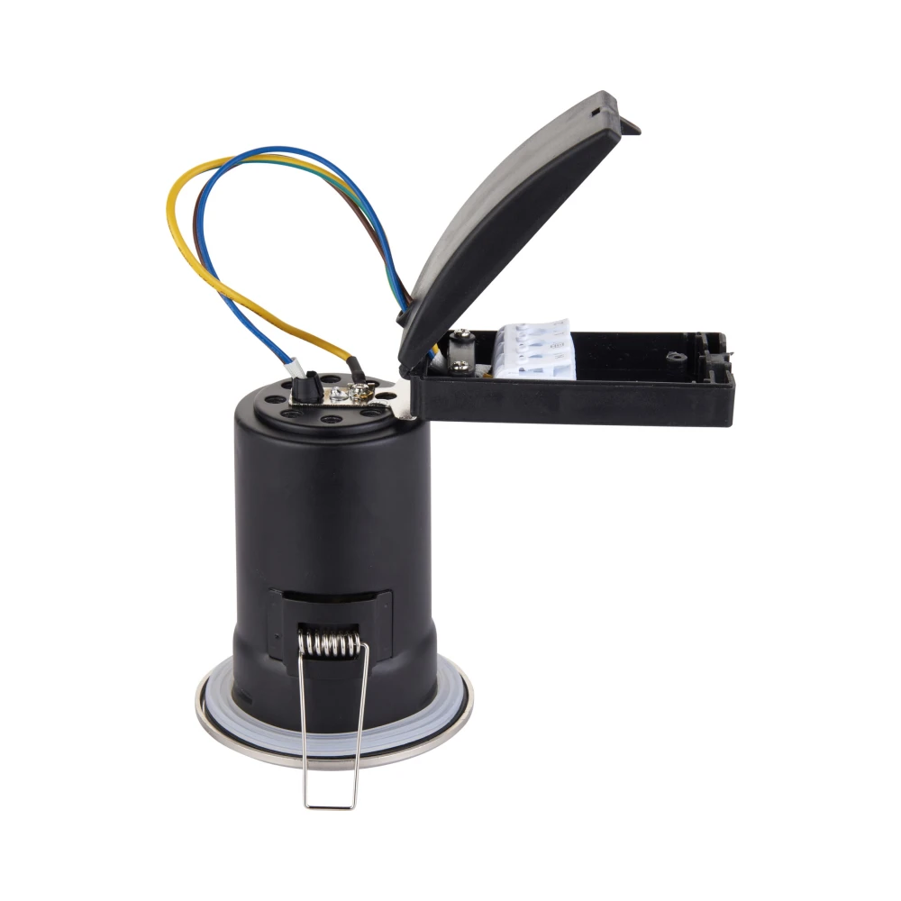 Saxby ShieldPLUS IP65 GU10 Satin Nickel 6 Saxby 50688 Saxby ShieldPLUS IP65 GU10 Satin Nickel 6