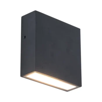 Lutec 5104002012 Lutec - Gemini XF Wall Light - 3000K - Matt Black 1