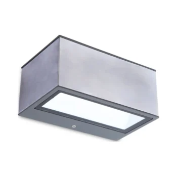 Lutec 5189103118 Lutec - Gemini Wall Light - 4000K Stainless Steel 1