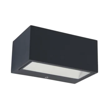Lutec 5189113118 Lutec - Gemini Wall Light - 3000K Dark Grey 1