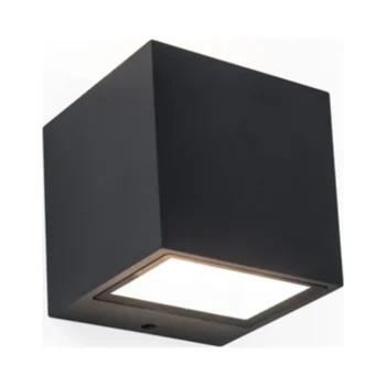 Lutec 5189125012 Lutec - Gemini Wall Light - 3000K Matt Black 1