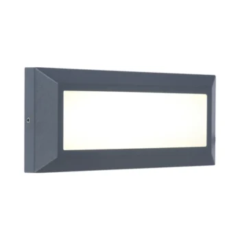 Lutec 5191601118 Lutec - Helena Wall Light - 4000K - Dark Grey 1