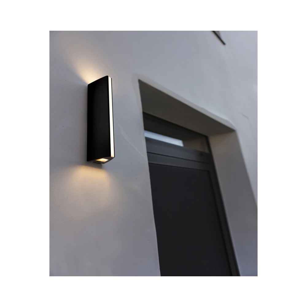Lutec - Leo Wall Light - 3000K - Black 2 Lutec 5192701330 Lutec - Leo Wall Light - 3000K - Black 2