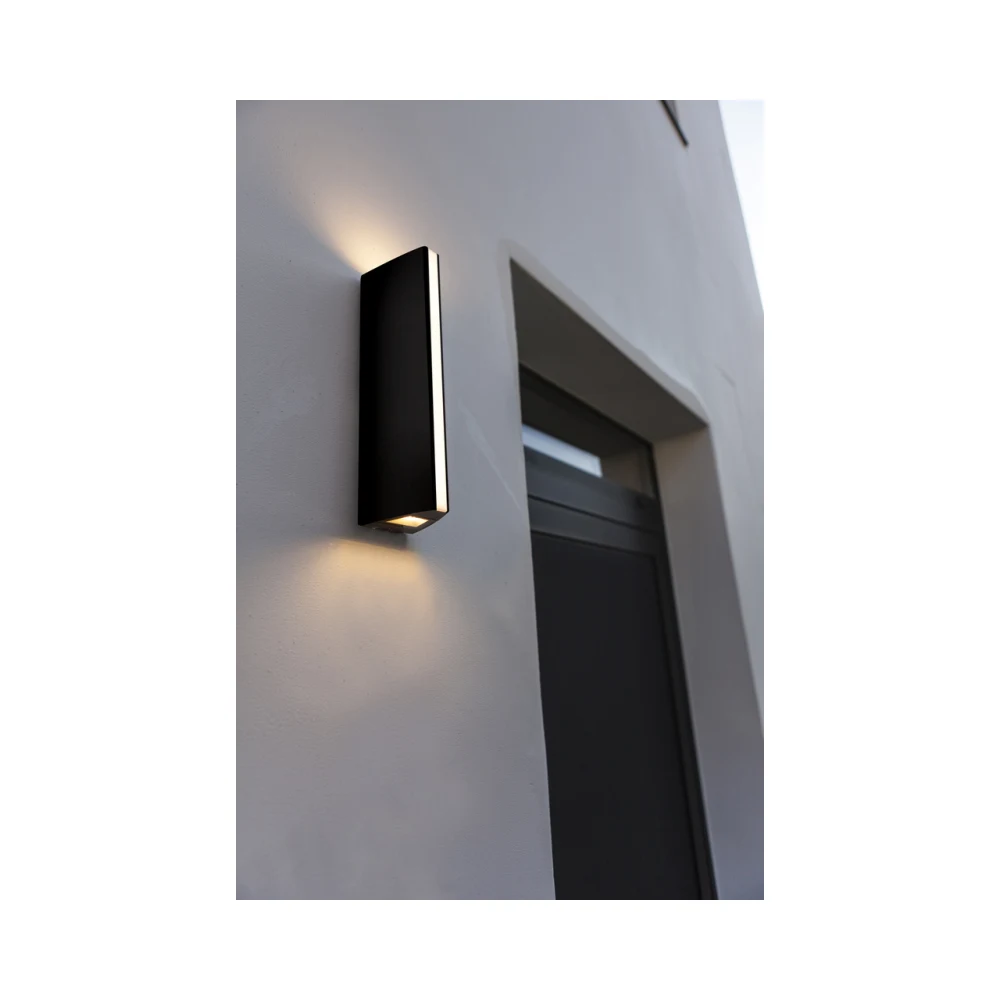Lutec - Leo Wall Light - 3000K - Grey 2 Lutec 5192701335 Lutec - Leo Wall Light - 3000K - Grey 2