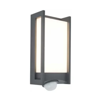 Lutec 5193002118 Lutec PIR Wall Light Qubo 1