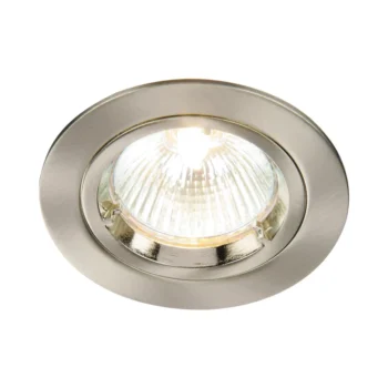 Saxby 52330 Saxby Cast Fixed Satin GU10 Nickel