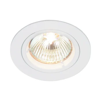 Saxby 52331 Saxby Cast Fixed GU10 Gloss White