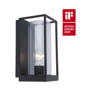 Lutec 5288803012 Lutec - Flair Wall Light - Matt Black 1