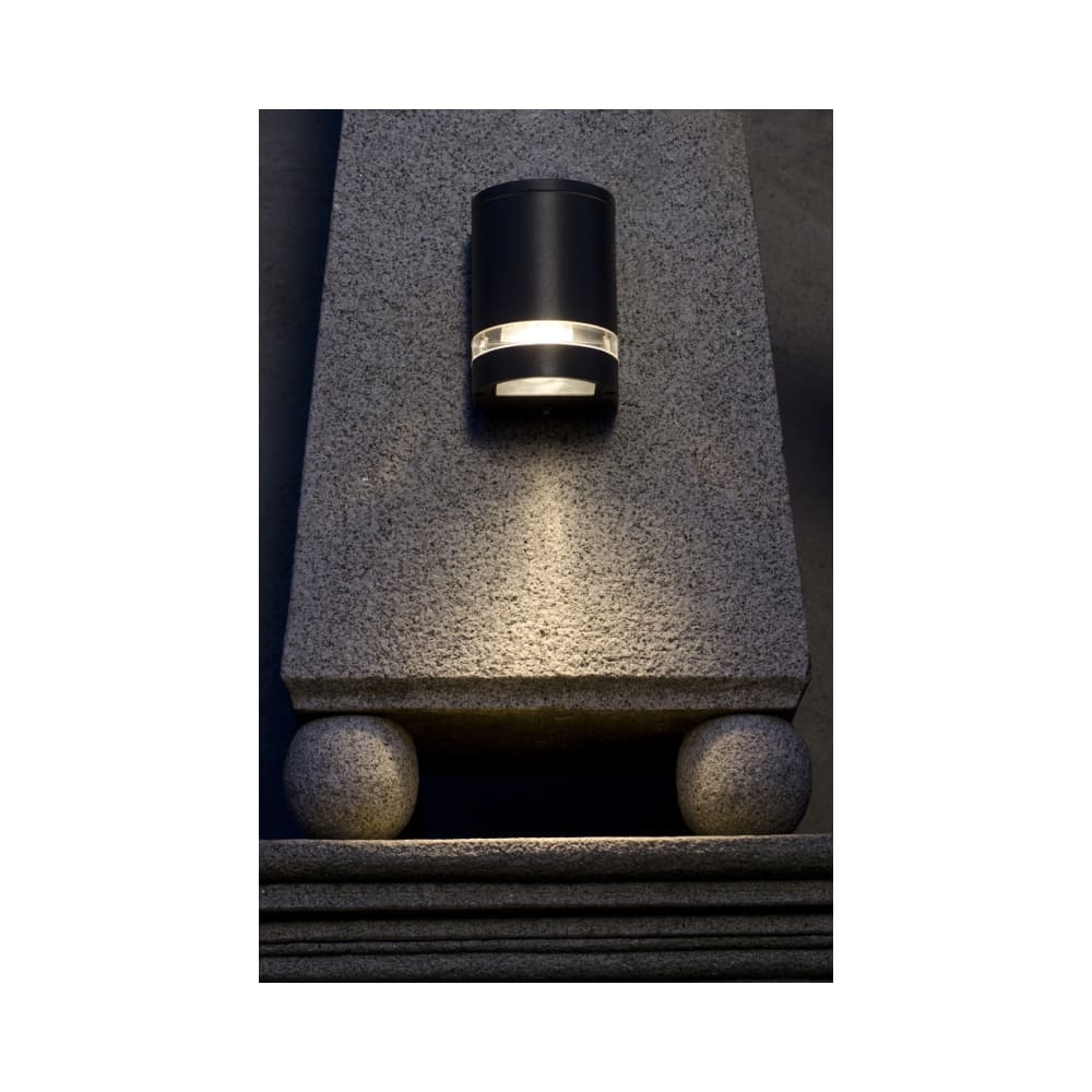Lutec External Wall Light Focus Round 2 Lutec 5604101118 Lutec External Wall Light Focus Round 2