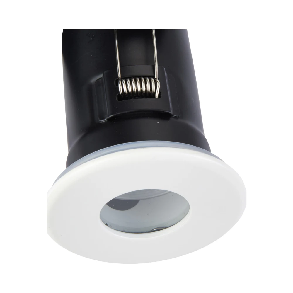 Saxby ShieldPLUS IP65 GU10 Matt White 8 Saxby 61061 Saxby ShieldPLUS IP65 GU10 Matt White 8