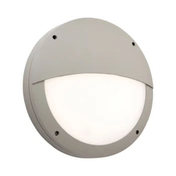 Saxby 61649 Saxby Luik Eyelid Casing IP65 18W - Textured Grey Paint & Opal Pc 1