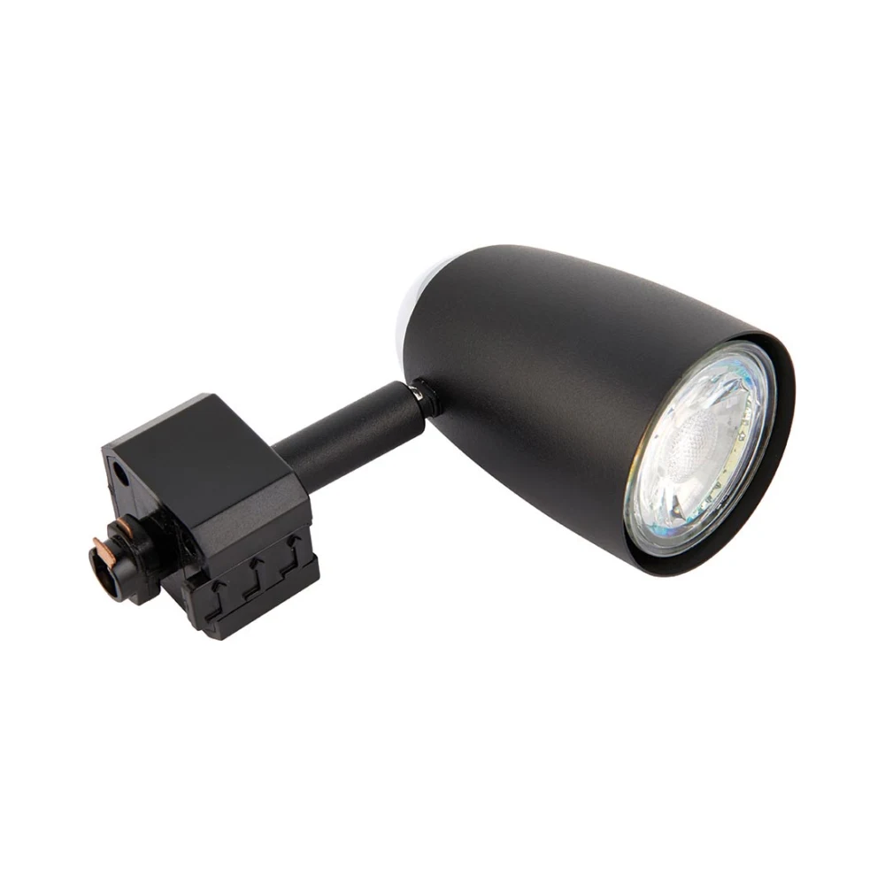 Saxby Monte GU10 Track Head 6W - Black 2 Saxby 71899 Saxby Monte GU10 Track Head 6W - Black 2