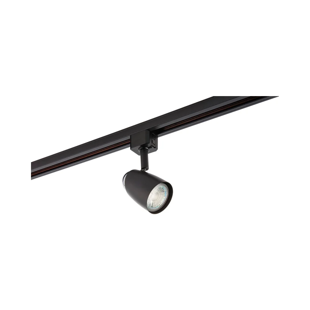 Saxby Monte GU10 Track Head 6W - Black 5 Saxby 71899 Saxby Monte GU10 Track Head 6W - Black 5