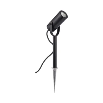 Saxby 75438 Saxby Lighting Palin 310mm Spike IP44 7W Matt Black 2
