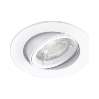 Saxby 76007 Saxby Cast Tilt GU10 Matt White 2