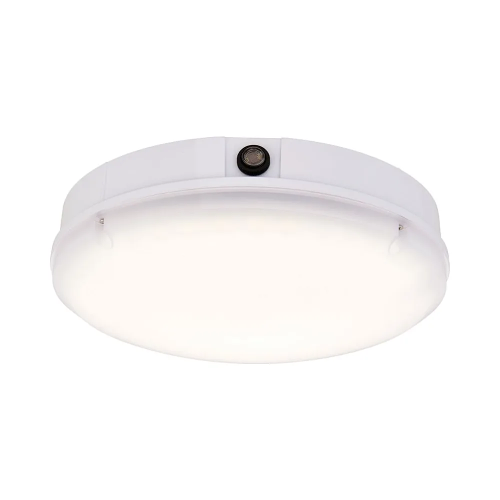 Saxby Forca CCT Photocell Bulkhead - IP65 18W 3000K/4000K/6500K 3 Saxby 77899 Saxby Forca CCT Photocell Bulkhead - IP65 18W 3000K/4000K/6500K 3
