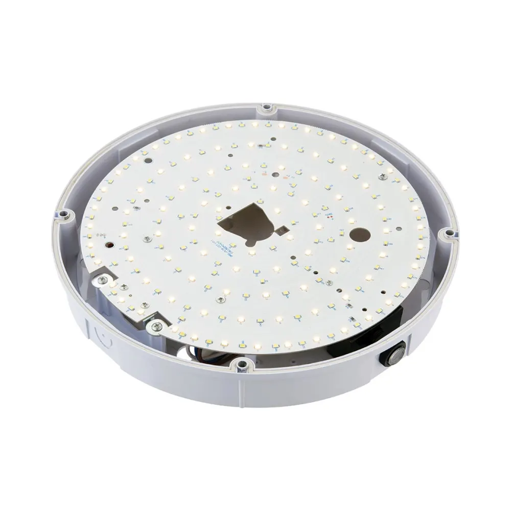 Saxby Forca CCT Photocell Bulkhead - IP65 18W 3000K/4000K/6500K 5 Saxby 77899 Saxby Forca CCT Photocell Bulkhead - IP65 18W 3000K/4000K/6500K 5