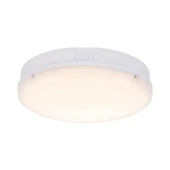 Saxby 77902 Saxby Forca CCT Emergency Microwave Bulkhead - IP65 18W 3000K/4000K/6500K 2