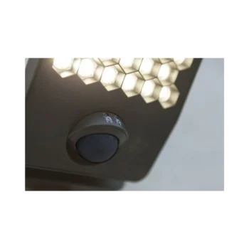 Lutec Atlantis 14W 2000lm 4000K Cool White Anti-Glare LED PIR Floodlight