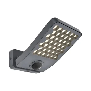 Lutec 14W 4000K Anti-Glare LED Floodlight with PIR