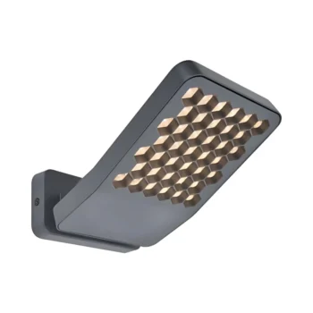 Lutec Atlantis 14W 1850lm 3000K Warm White Anti-Glare LED Floodlight