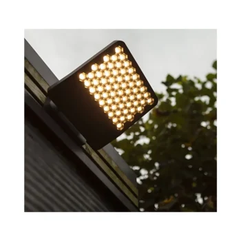 Lutec Atlantis 24W 3000lm 3000K Warm White Anti-Glare LED Floodlight – Non-PIR