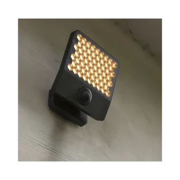 Lutec 24W 3000K Anti-Glare LED Floodlight with PIR