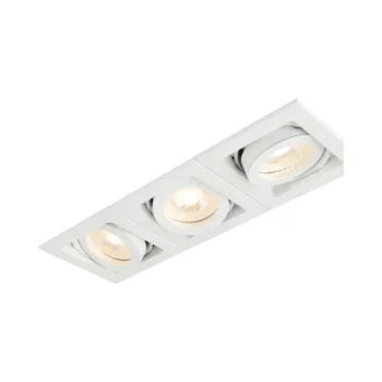 Saxby 78532 Saxby Xeno Triple Matt White GU10 1